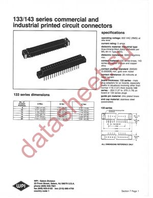 143-10-3 datasheet  